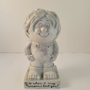 Vintage American Greetings 1972 figurine.
